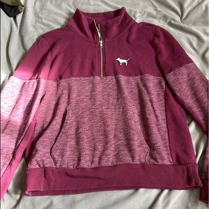 PINK half zip